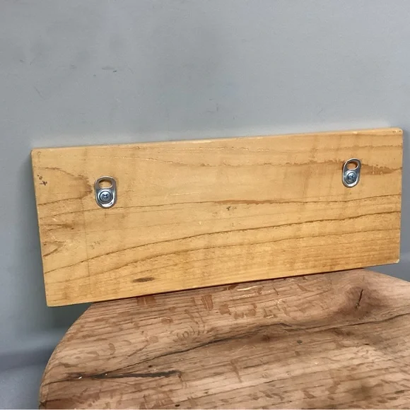 🔵 Vintage Hand Painted “Beach Baby” Solid Wood Crafted Sign - Unique - Picture 4 of 11